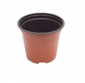 Pot Terre Cuite Bas - 13cm - 8°