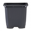 Pot VQB 9 x 9 x 8 - Noir - Carton