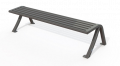 Banquette Gamme Horizon Peint + Lame Metal