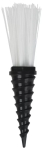 Implant et repère pour terrain sportif - Blanc - kit 25 unités + 1 outil enfonçoir  - Longueur totale 17cm